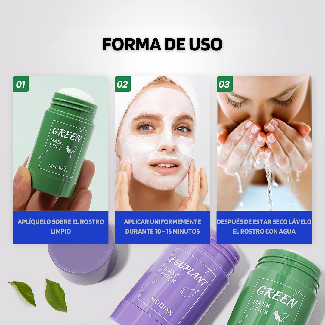 MASCARILLA FACIAL ROLL ON EGGPLANT