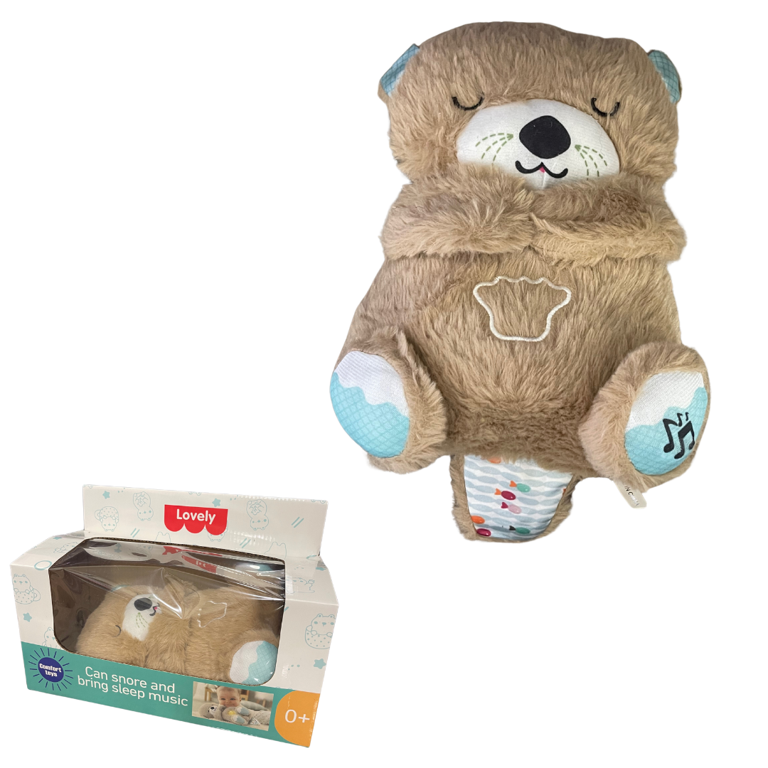 PELUCHE NUTRIA QUE RESPIRA PARA DORMIR