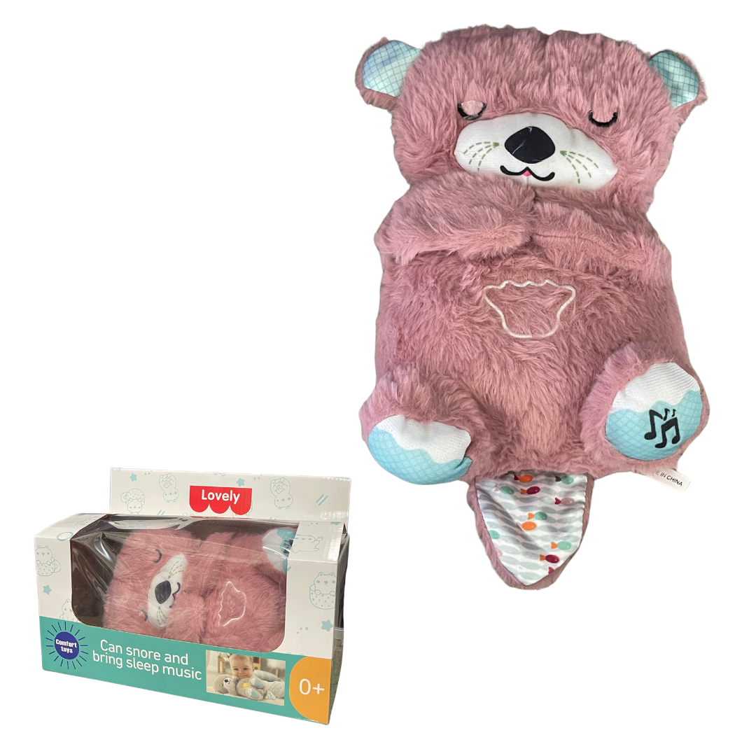 PELUCHE NUTRIA QUE RESPIRA PARA DORMIR