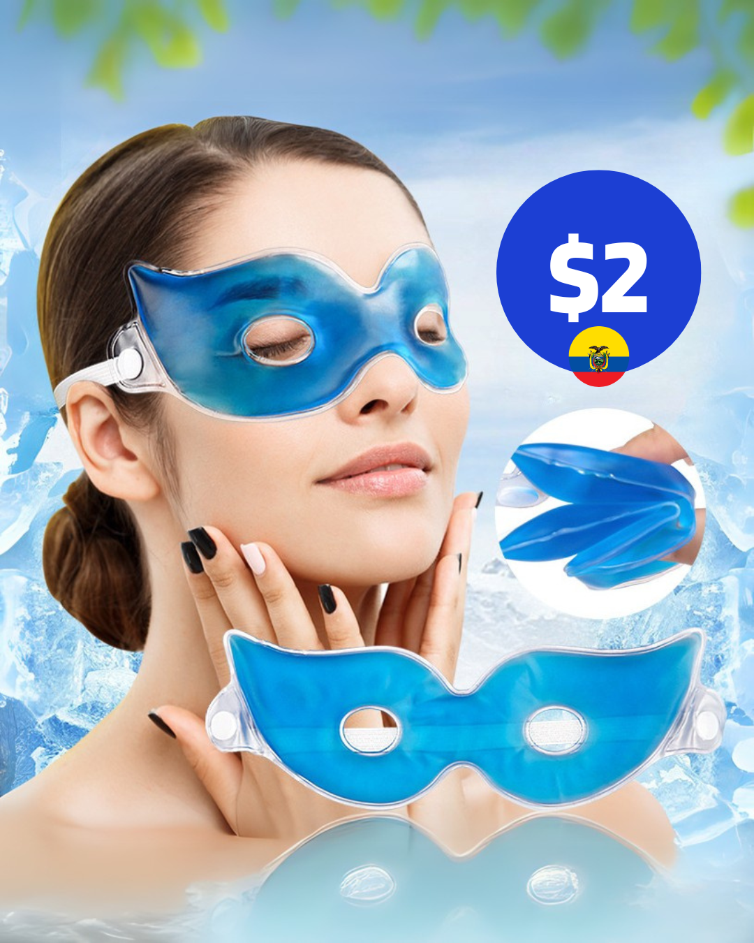 MASCARILLA DE PVC PARA OJOS