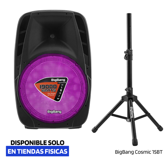 PARLANTE BAZZUKA BIGBAG COSMIC 15BT