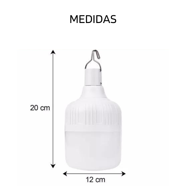 FOCO LED RECARGABLE 50w PORTATIL