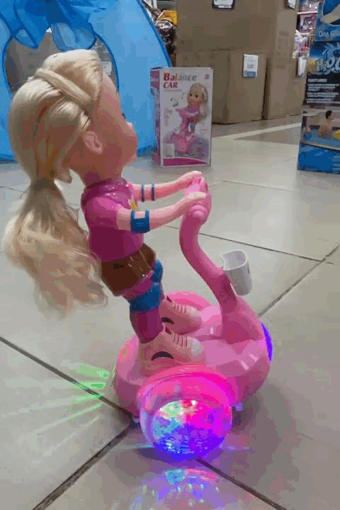 JUGUETE DE MUNECA EN SCOOTER