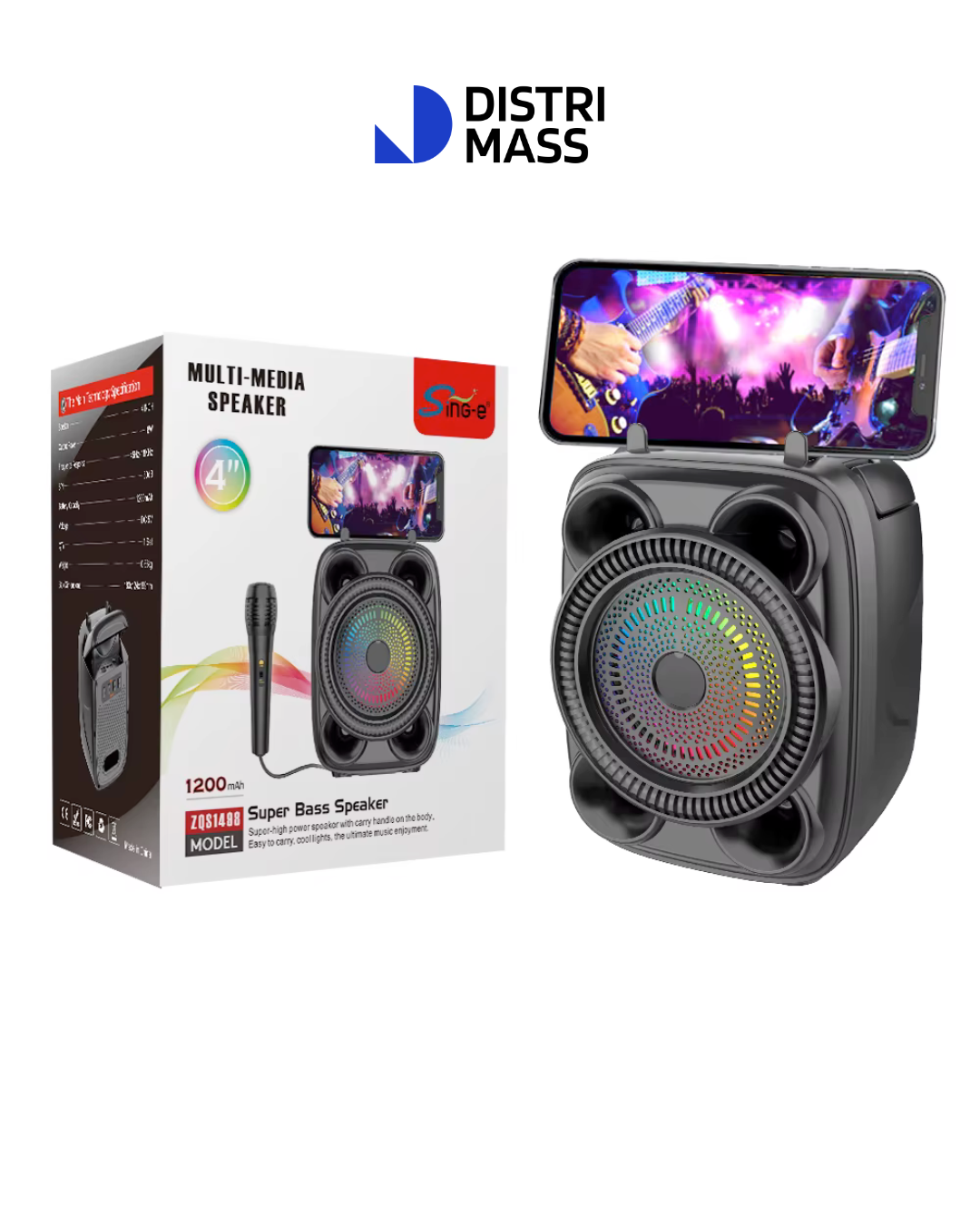 Parlante Bluetooth 4´´ 5w