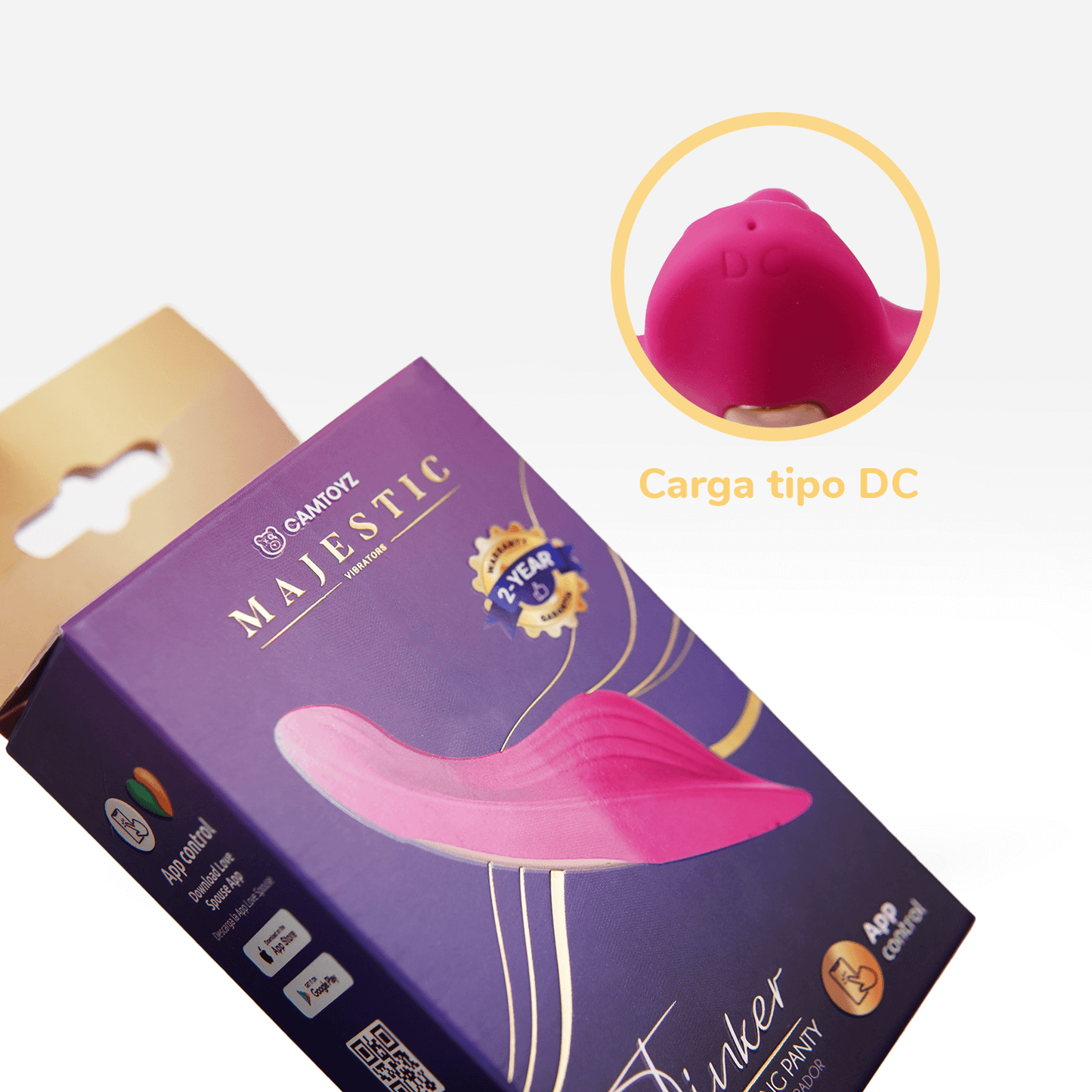 VIBRADOR PANTY TIKER MAJESTIC