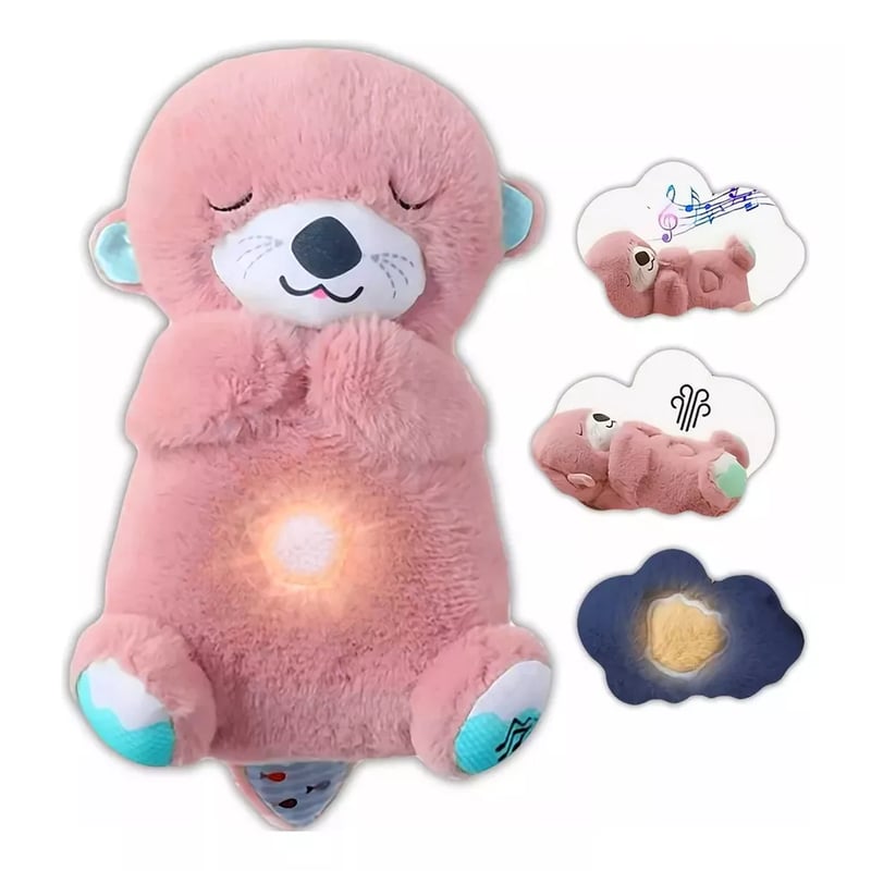 PELUCHE NUTRIA QUE RESPIRA PARA DORMIR