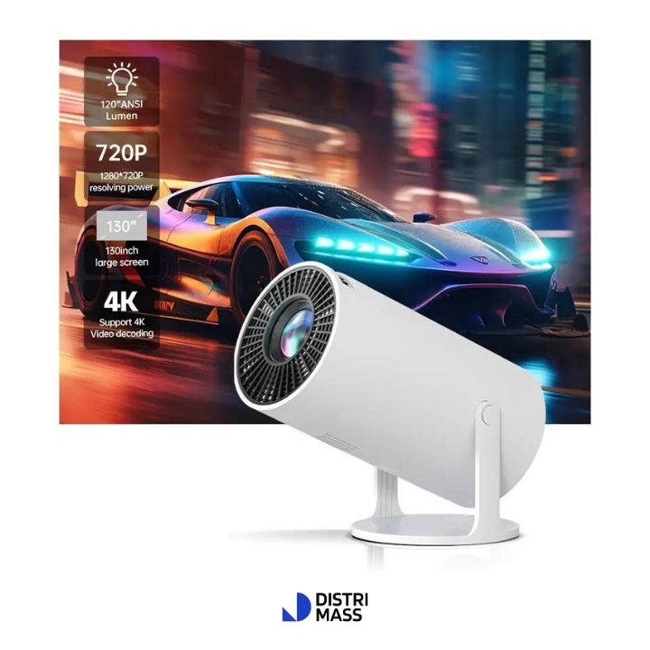 PROYECTOR LED ANDROID WIFI BLUETOOTH