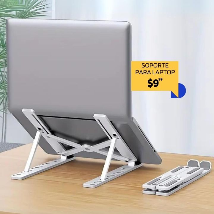 SOPORTE METALICO PARA LAPTOP