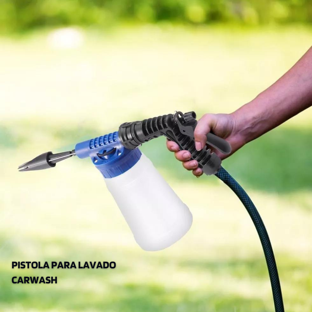 PISTOLA PARA LAVADO CARWASH HACE ESPUMA