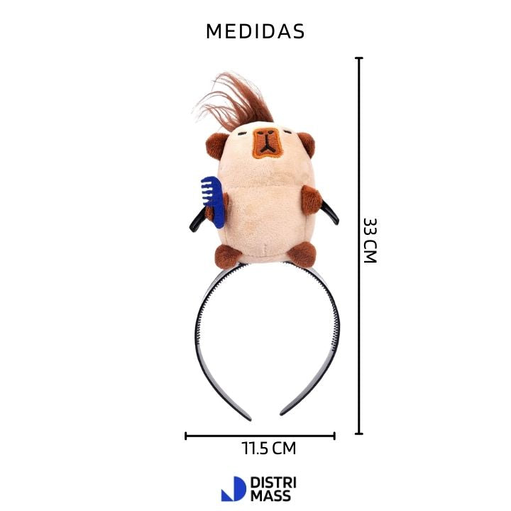 DIADEMA DE CAPYBARA