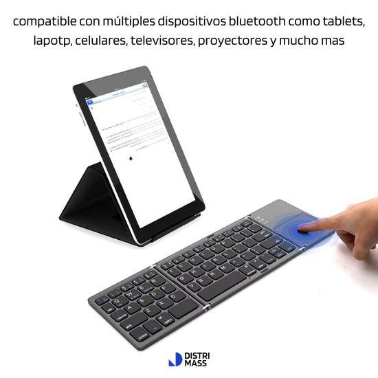 TECLADO BLUETOOTH PLEGABLE