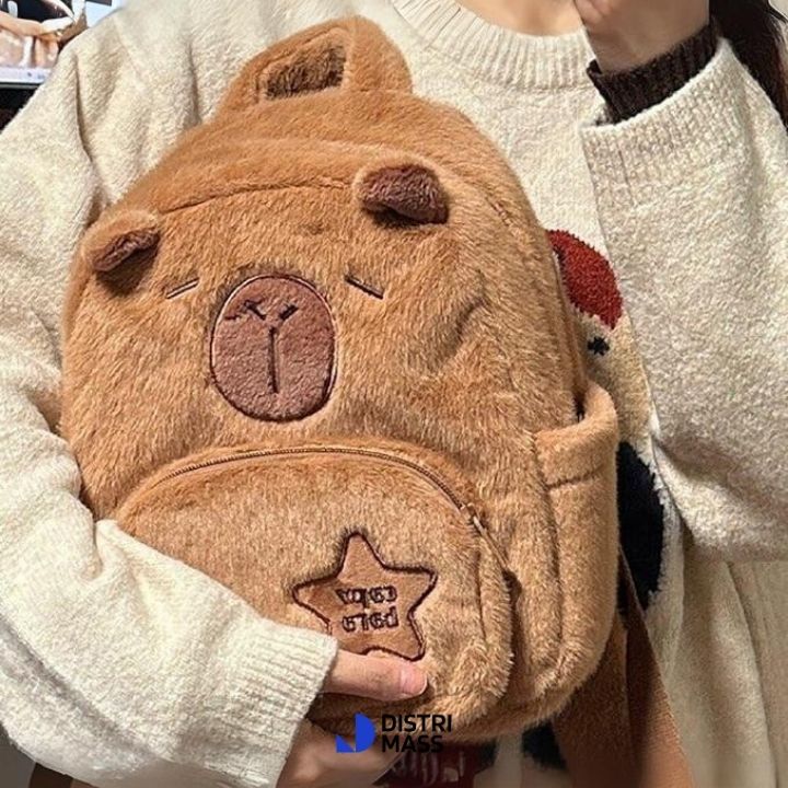 MOCHILA TIPO PLEUCHE DE CAPYBARA