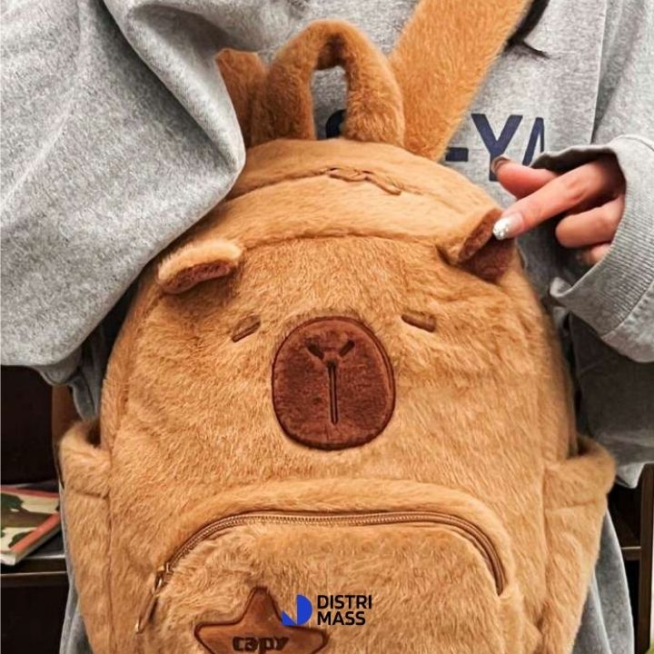 MOCHILA TIPO PLEUCHE DE CAPYBARA