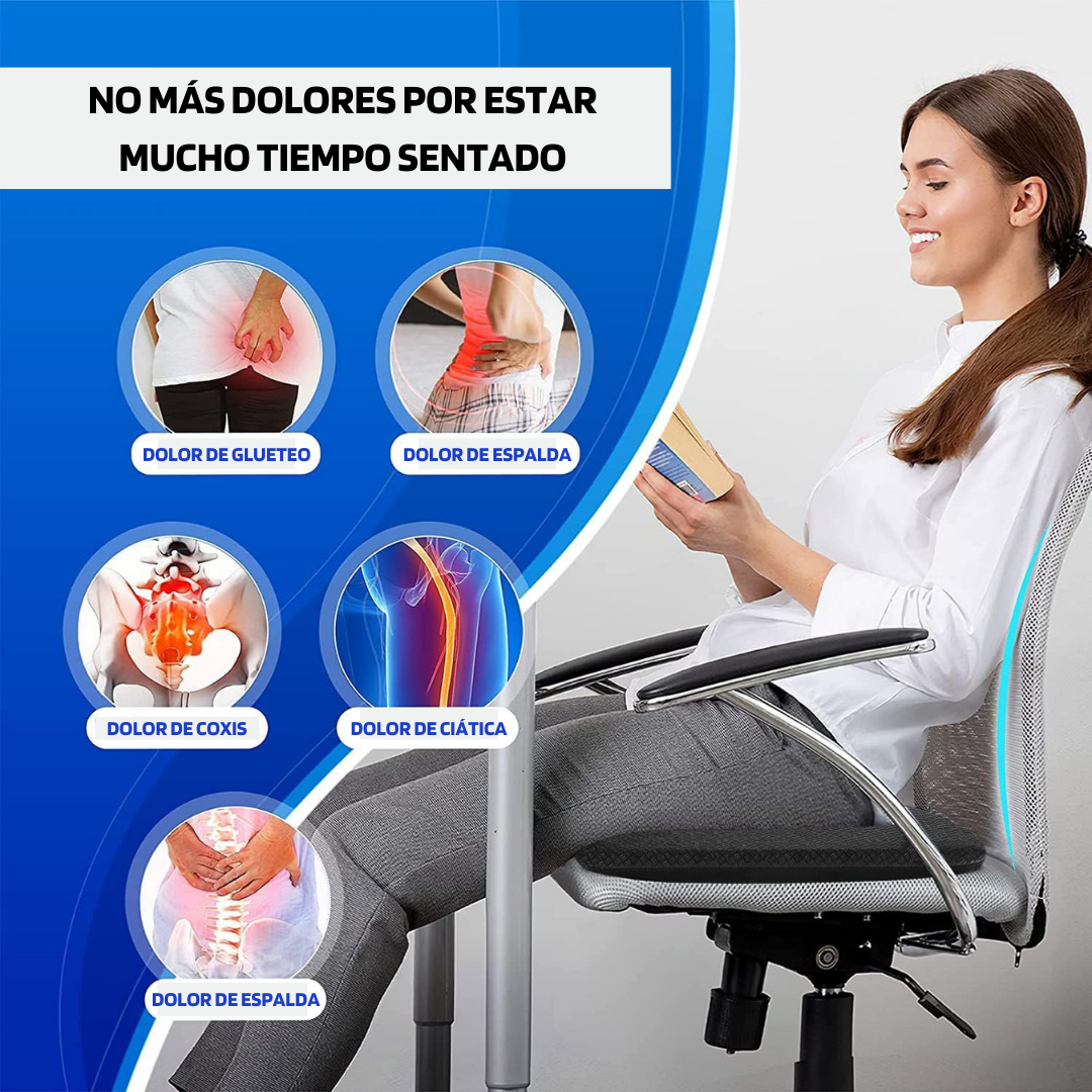 ASIENTO FLEXIBLE DE GEL TIPO COJIN ENVIO GRATIS