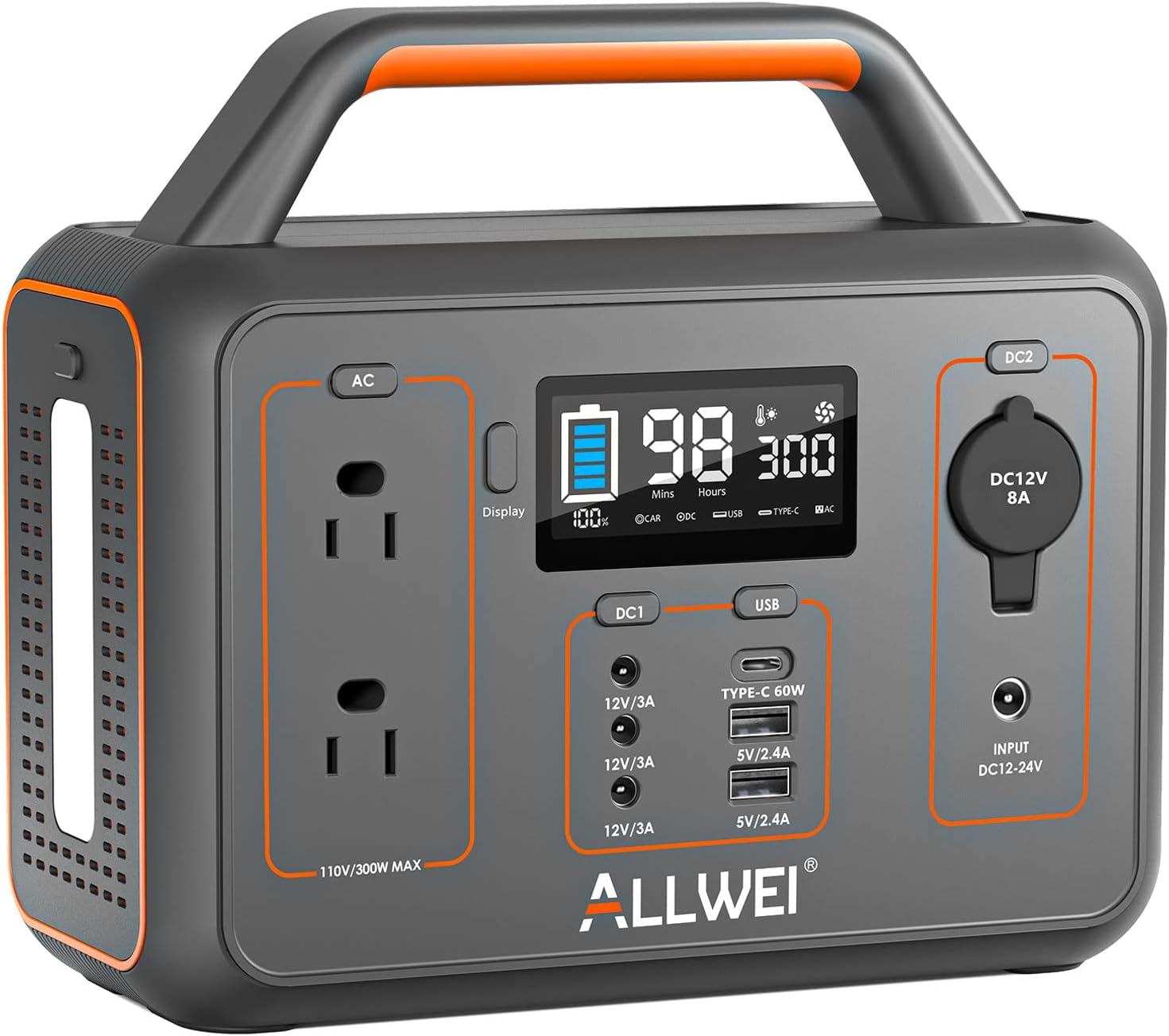 POWER STATION ALLWEI 300W ENVIO GRATIS