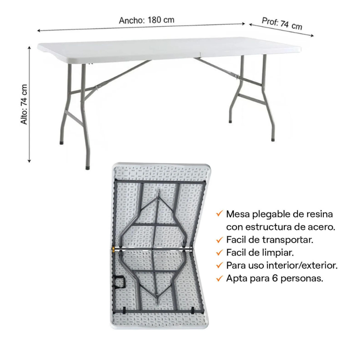 MESA PLEGABLE ECONOMICA