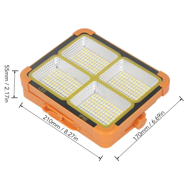 REFLECTOR LED RECARGABLE SOLAR