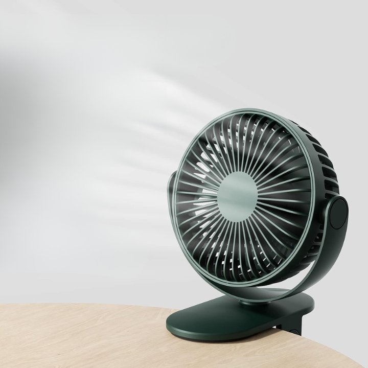 VENTILADOR RECARGABLE CON CLIP