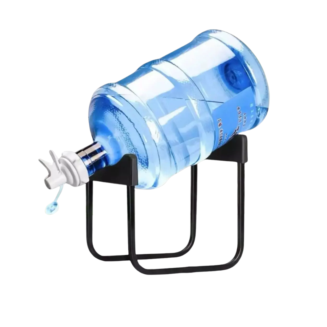 SOPORTE PARA BOTELLON AGUA + TAPA