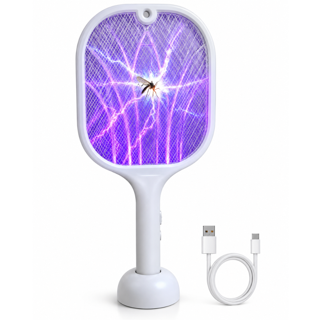 RAQUETA PARA INSECTOS, RECARGABLE