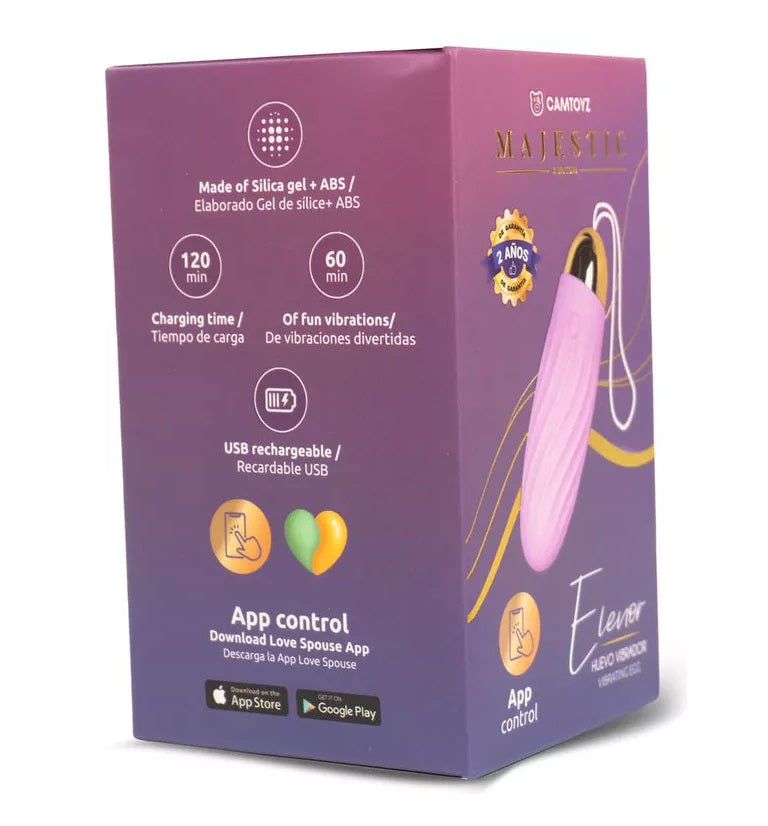 HUEVO VIBRADOR ELENOR CON APP