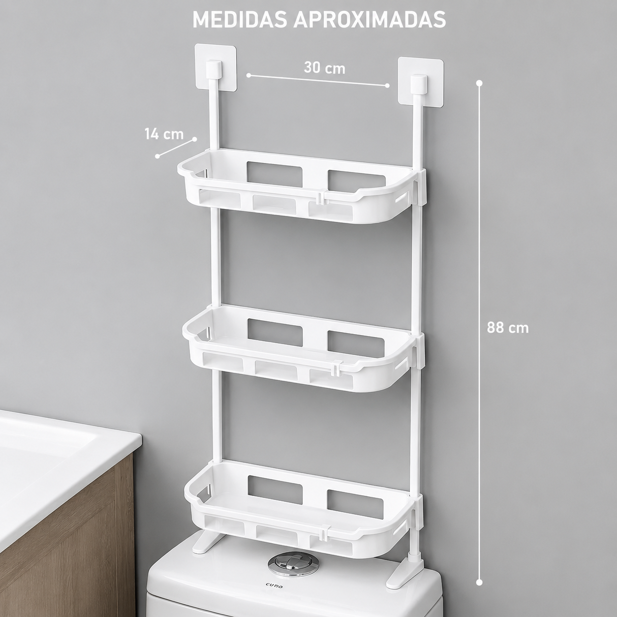 ORGANIZADOR 3 NIVELES MULTIUSO