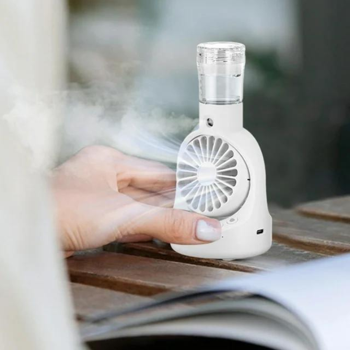 MINI VENTILADOR RECARGABLE SPRAY